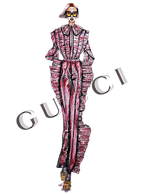 gucci design drawings